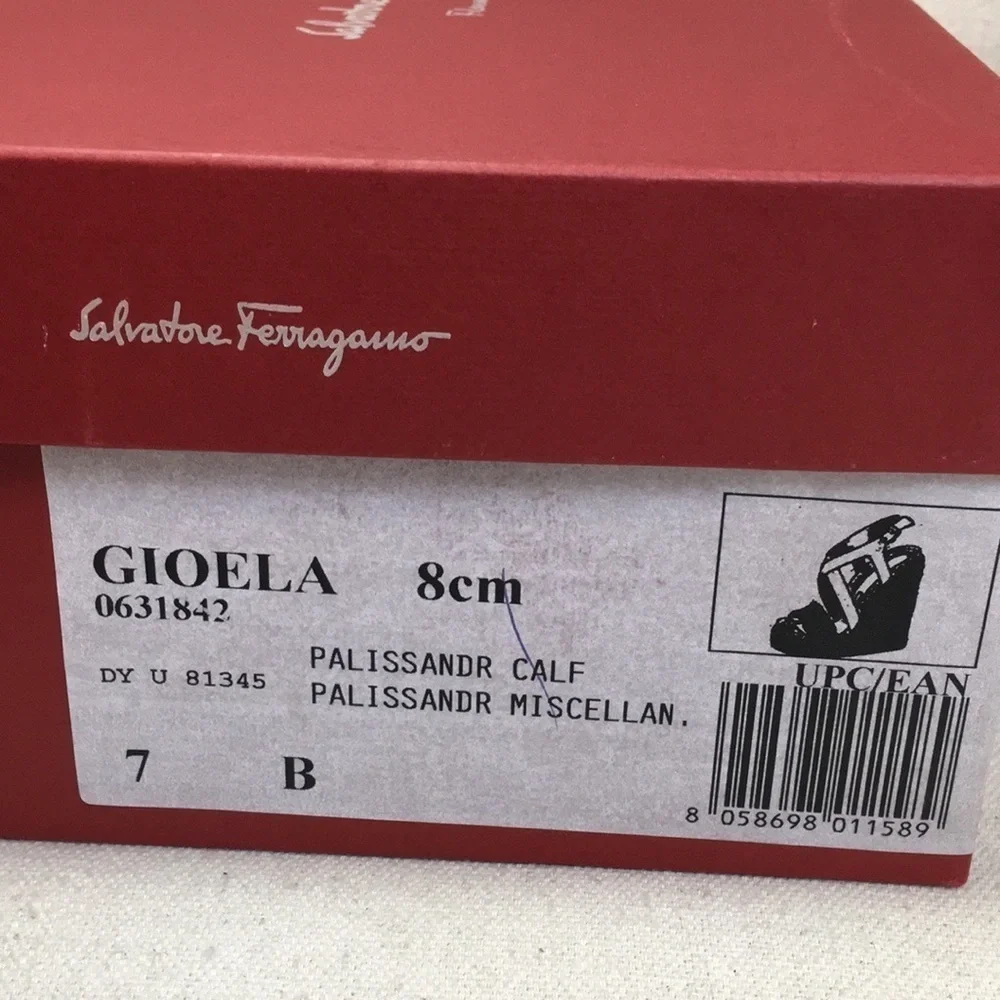 Salvatore Ferragamo Gioela Wedge Sandals